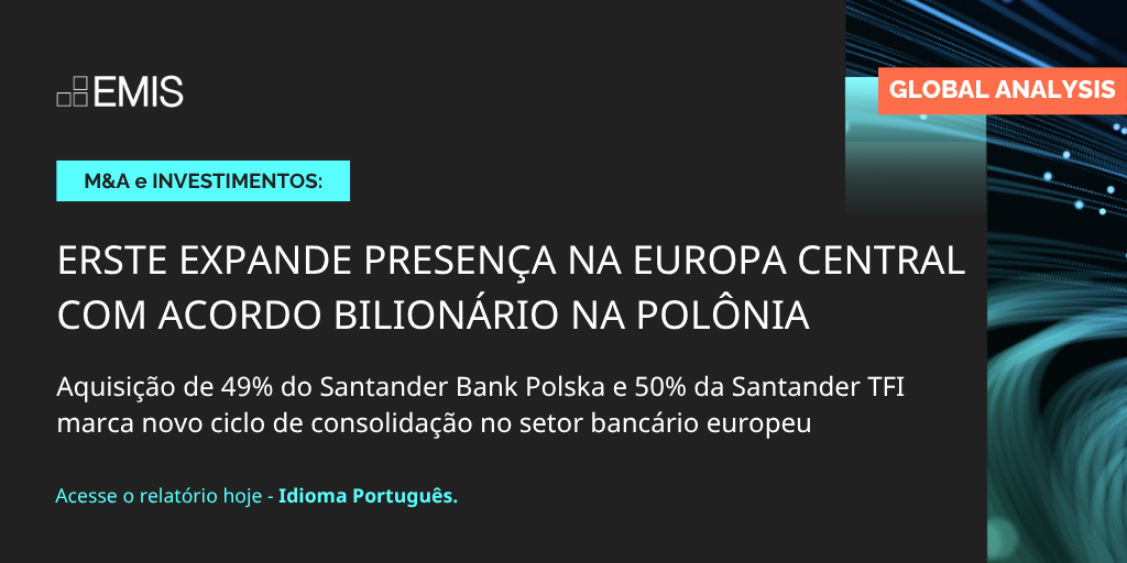 Erste Expande Presença na Europa Central com Acordo Bilionário na Polônia Erste Expande Presença na Europa Central com Acordo Bilionário na Polônia