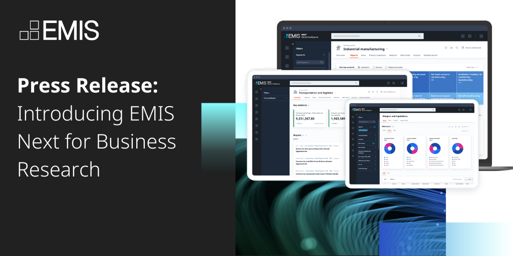 EMIS Launches EMIS Next for Business Research: an AI-powered research platform for the worlds fastest growing markets