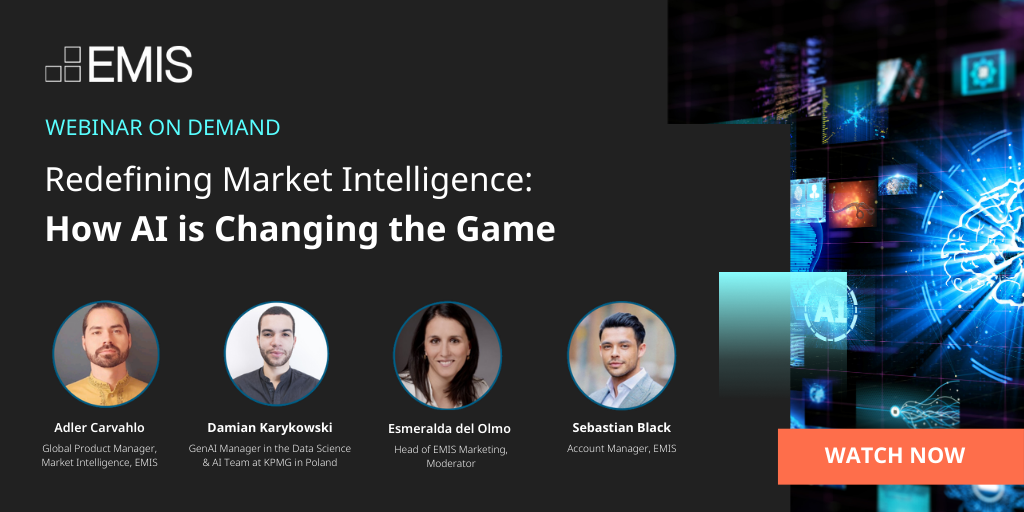 Webinar on Demand: Redefining Market Intelligence: How AI is Changing the Game