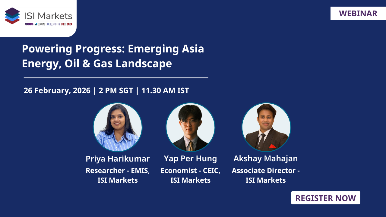 Webinar: Powering Progress - Emerging Asia Energy, Oil & Gas Landscape